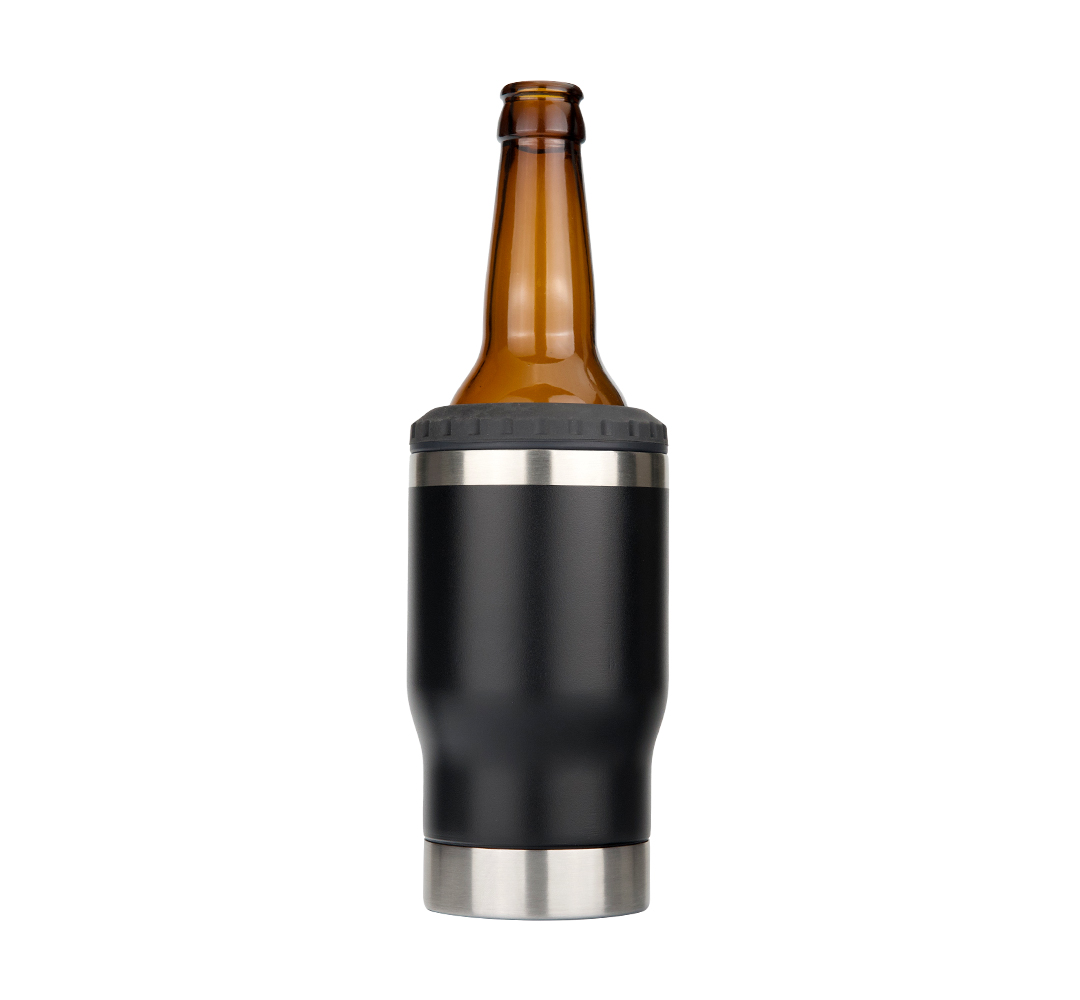 Enjoy ice cold drinks with sweat proof technology.